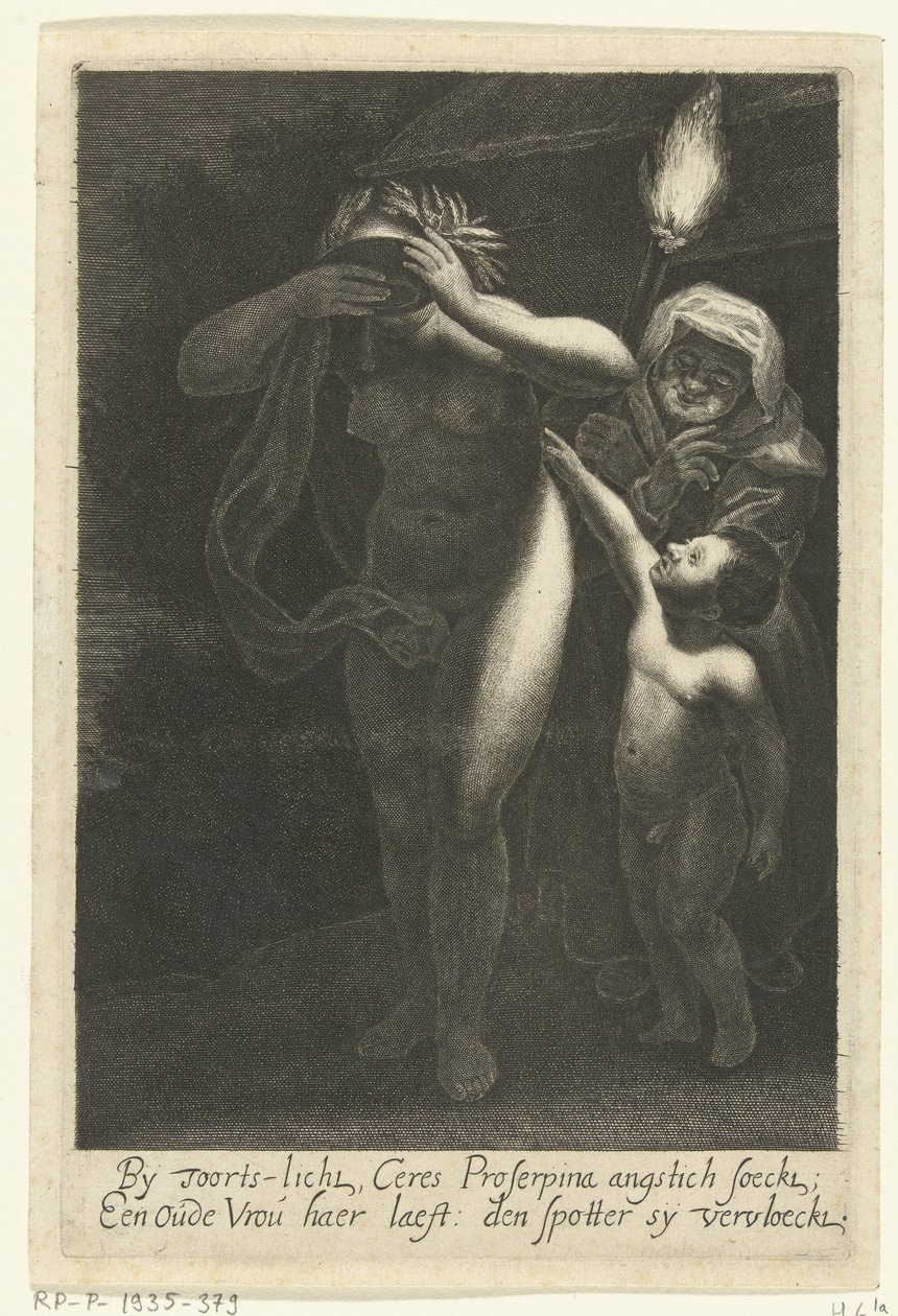 Ceres og Stellio av Hendrik Bary