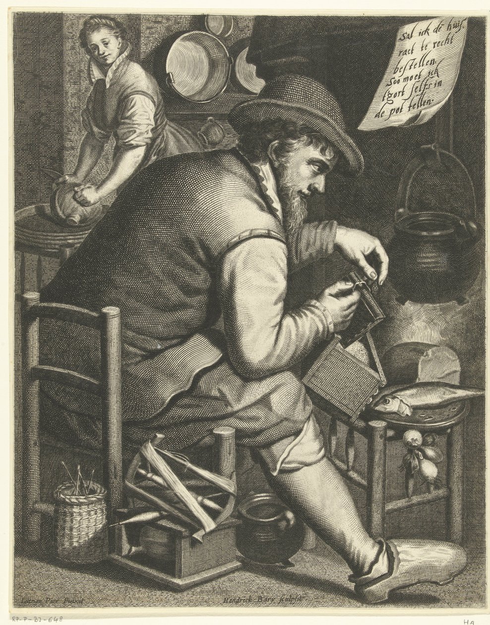 En nøysom familiemann Gorge teller av Hendrik Bary