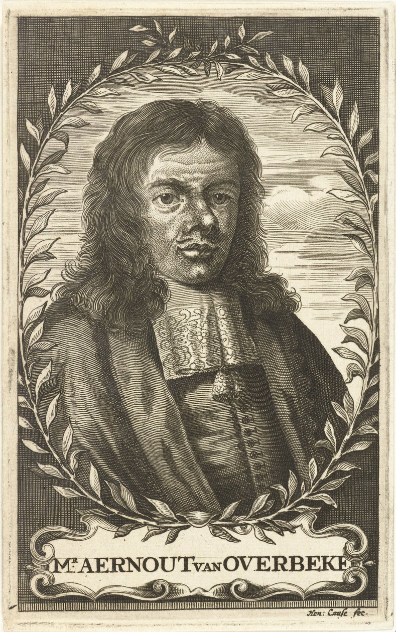 Portrett av Aernout van Overbeke av Hendrik Causé