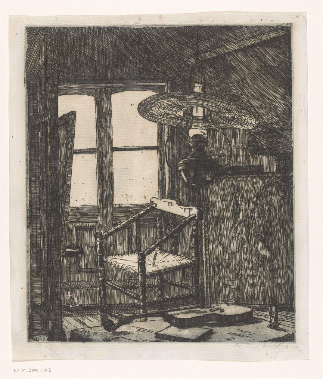 Kunstnerens atelier i morens hus av Hendrik Chabot