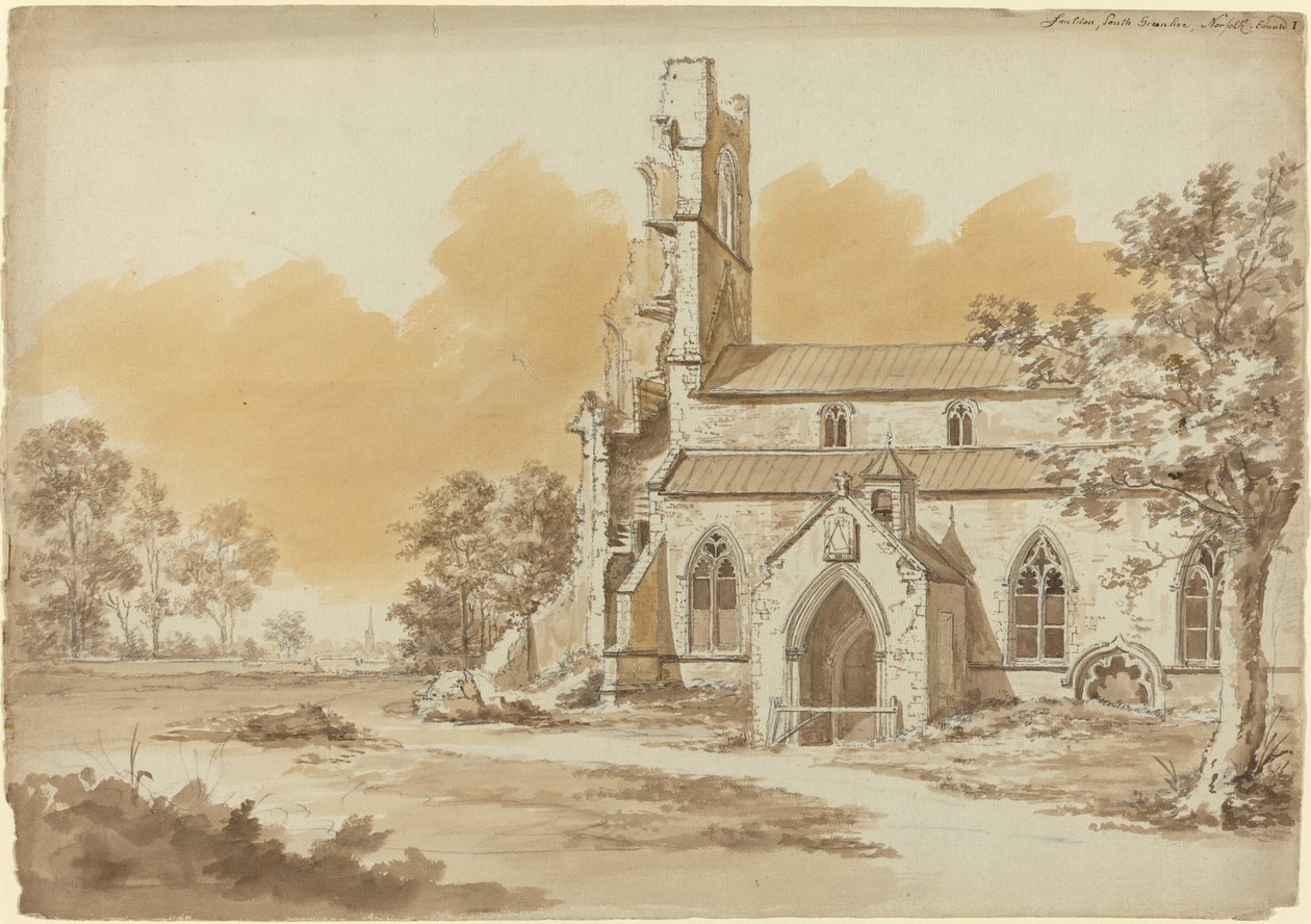 Fauldon, South Greenhoe, Norfolk av Hendrik Frans de Cort