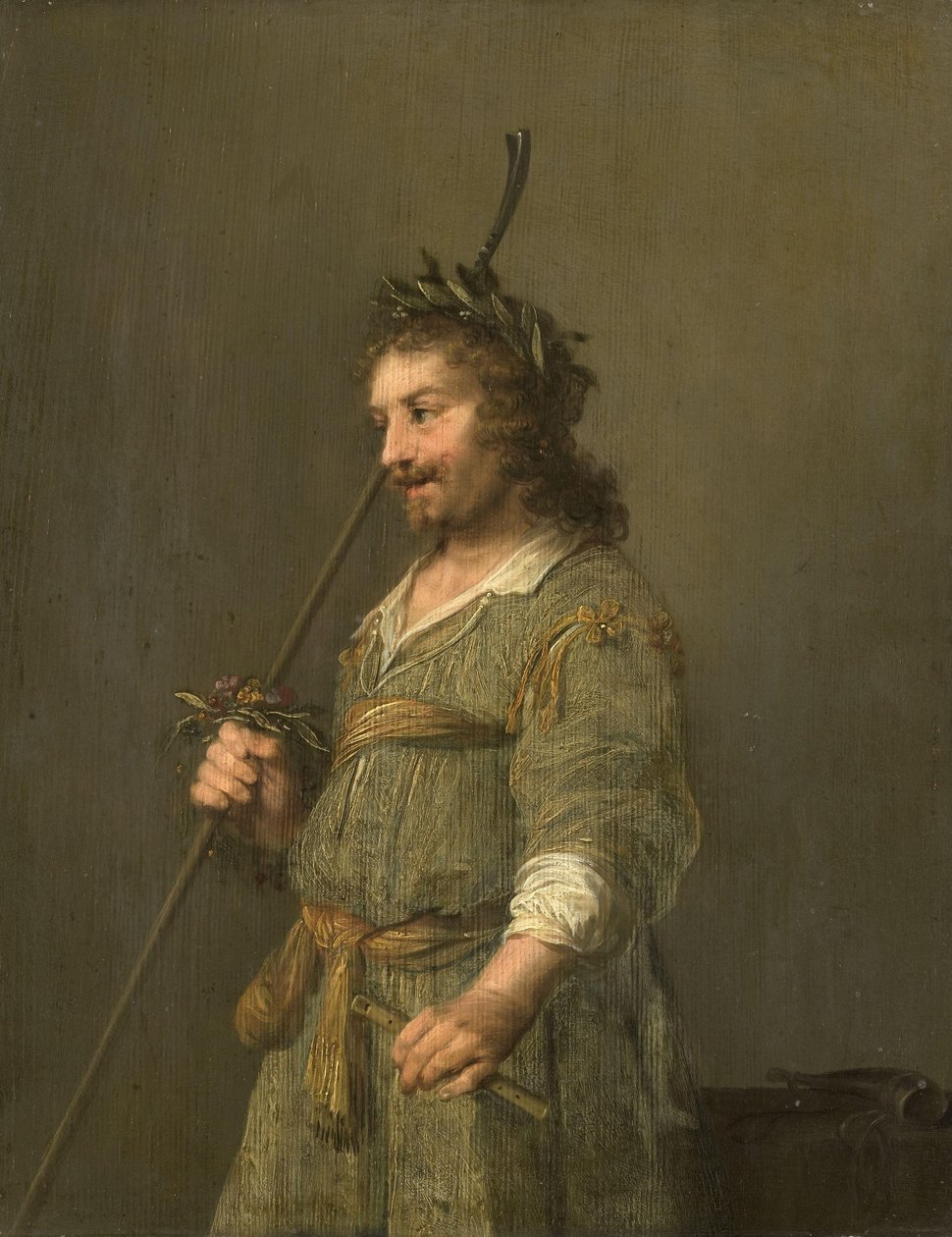 Portrett av en mann kledd som en hyrde av Hendrik Gerritsz Pot