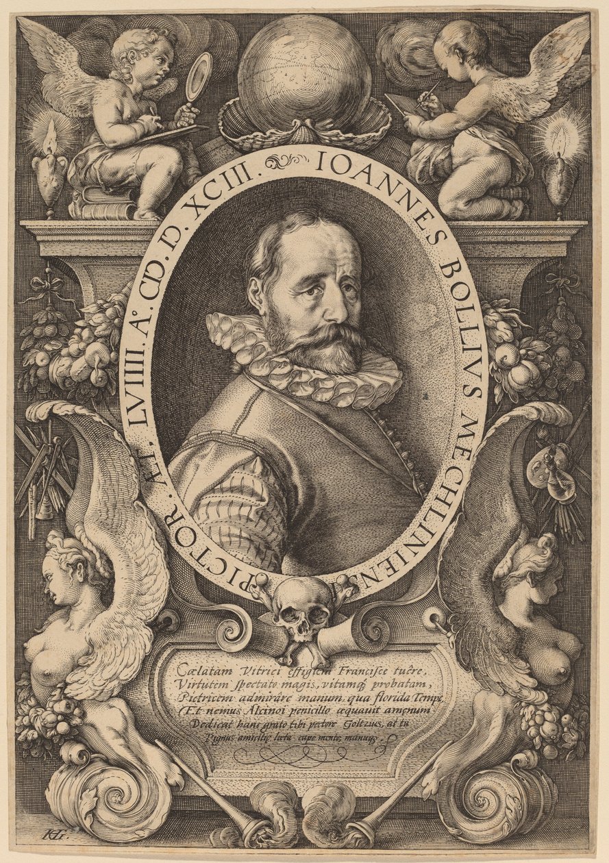 Hans Bol av Hendrik Goltzius