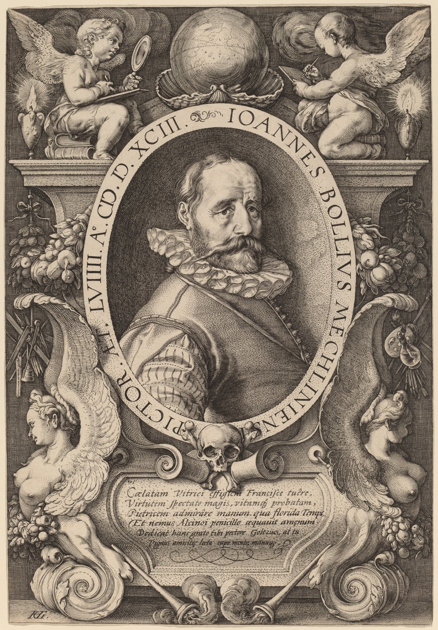 Hans Bol av Hendrik Goltzius