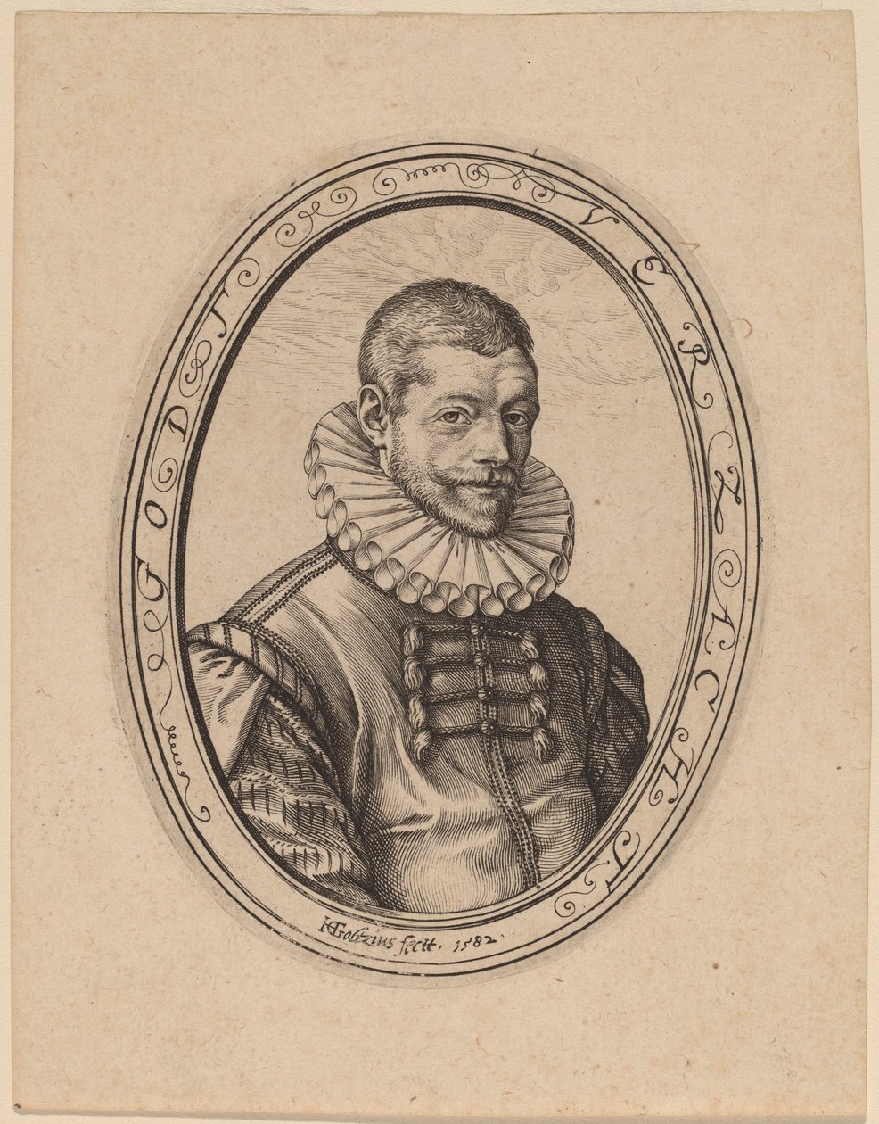 Hans Felbbier av Hendrik Goltzius