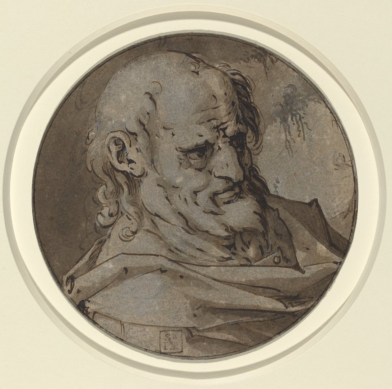 Overhode for en apostel av Hendrik Goltzius