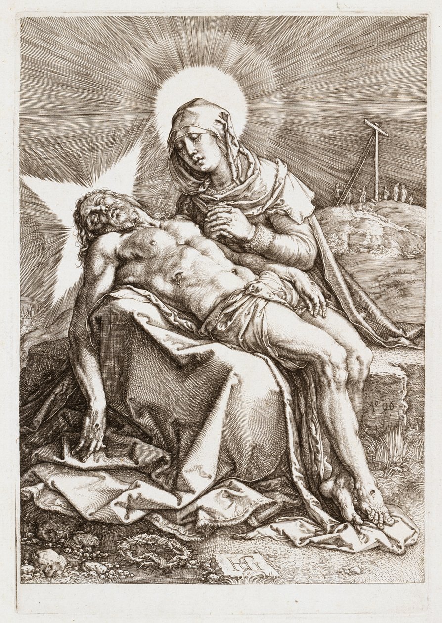 Pieta av Hendrik Goltzius