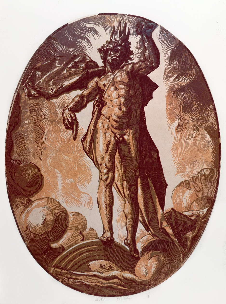 Pluto (tresnitt) av Hendrik Goltzius