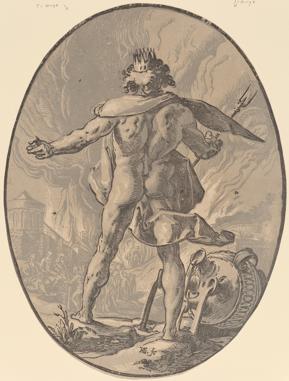 Pluto av Hendrik Goltzius