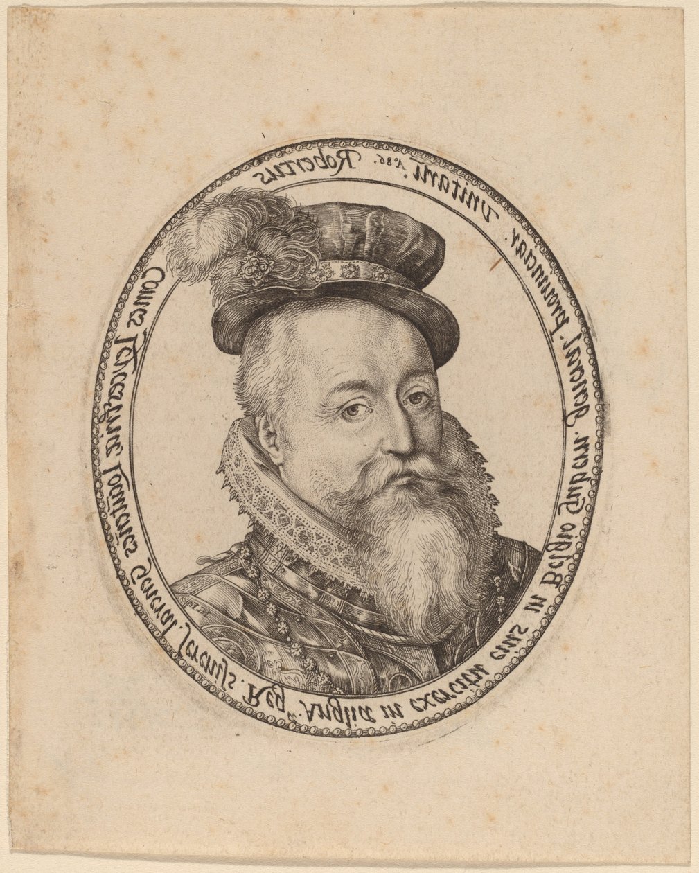 Robert Dudley, jarl av Leicester av Hendrik Goltzius