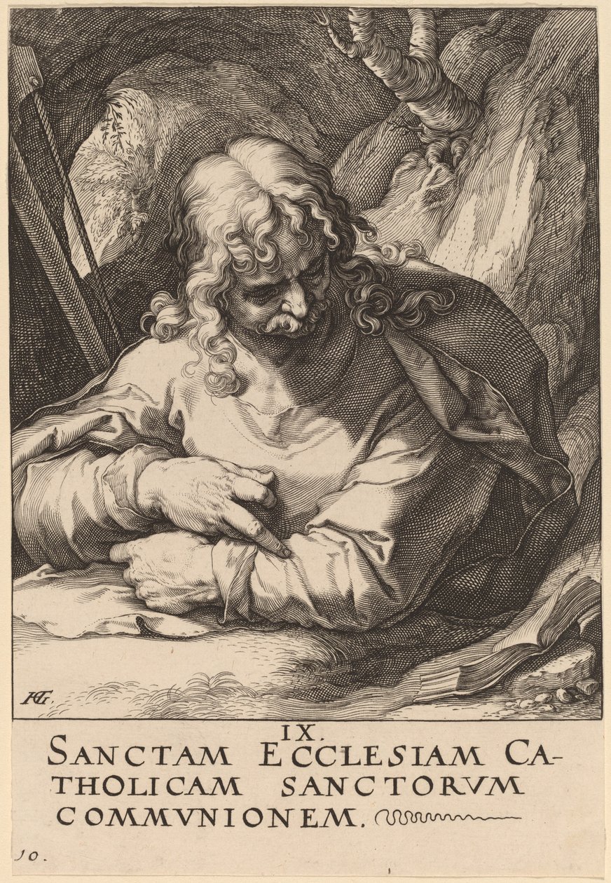 Saint James den mindre av Hendrik Goltzius