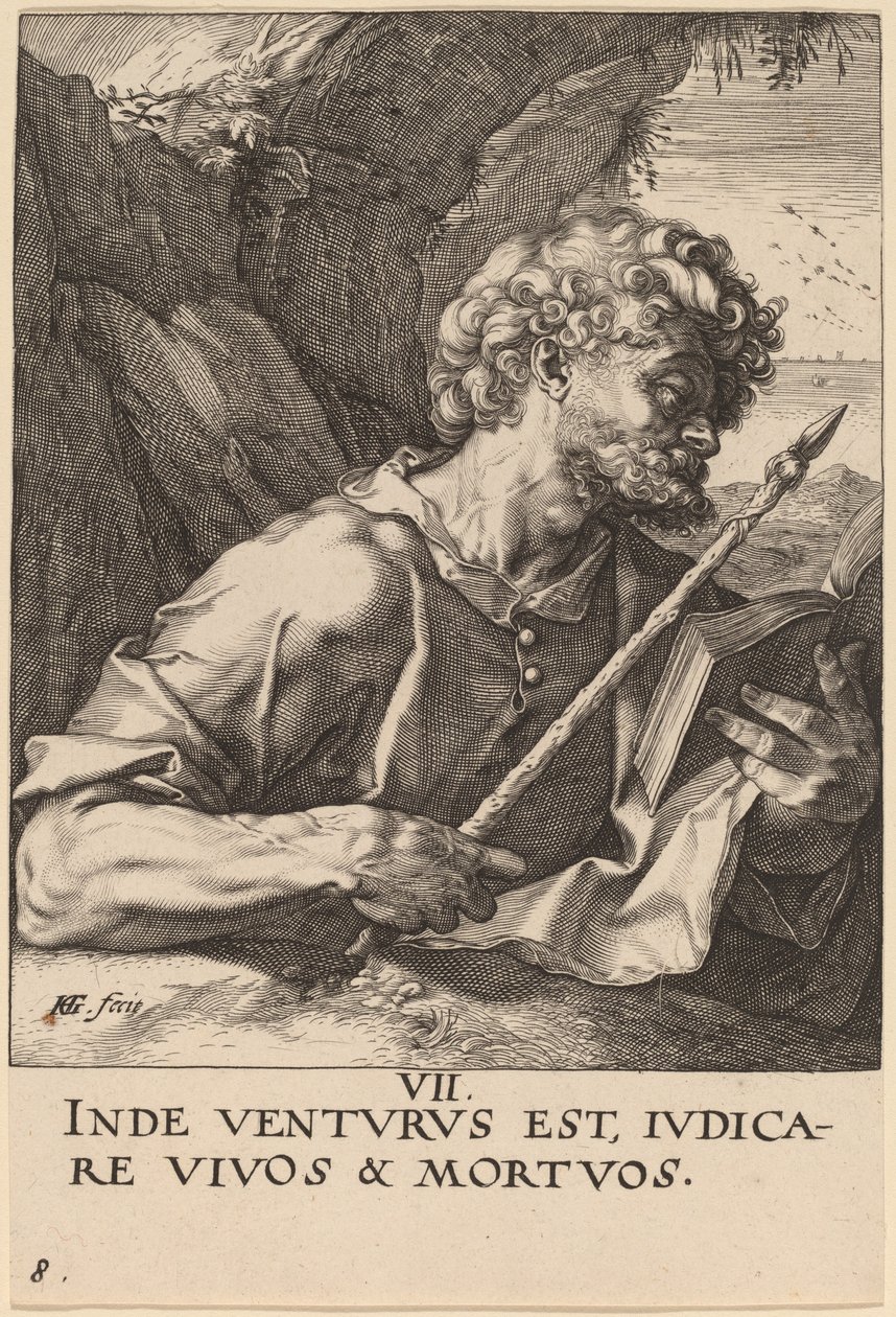Sankt Thomas av Hendrik Goltzius