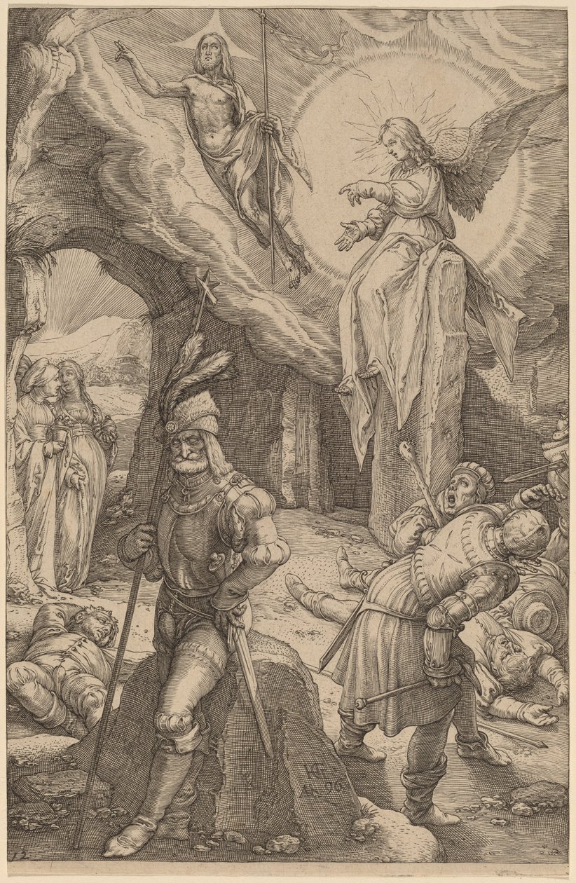 Oppstandelsen av Hendrik Goltzius