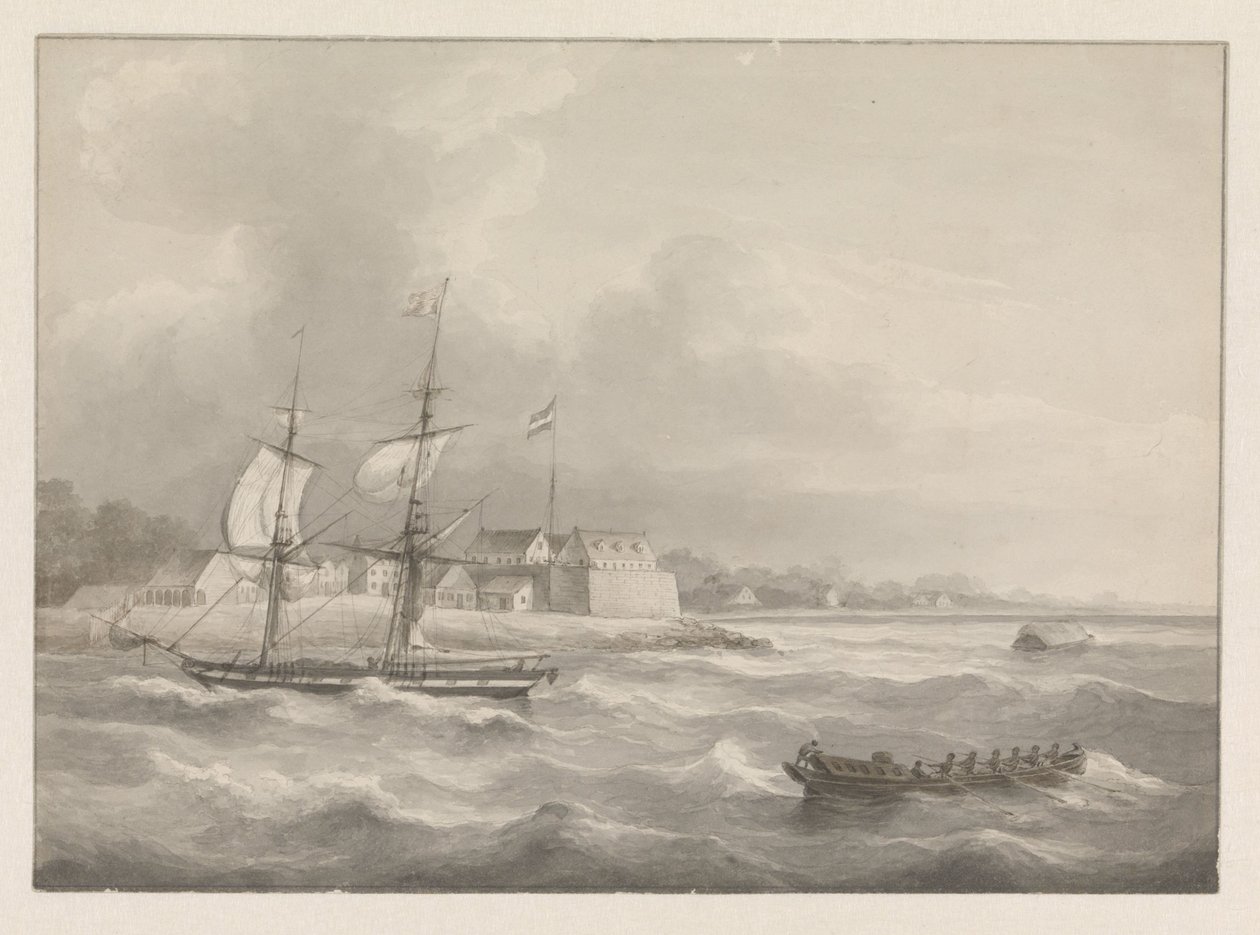 Fort Zeelandia av Hendrik Huygens