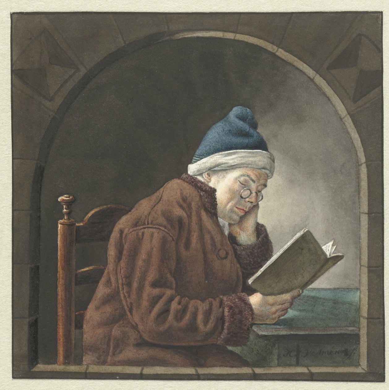 leser mann av Hendrik Jan van Amerom