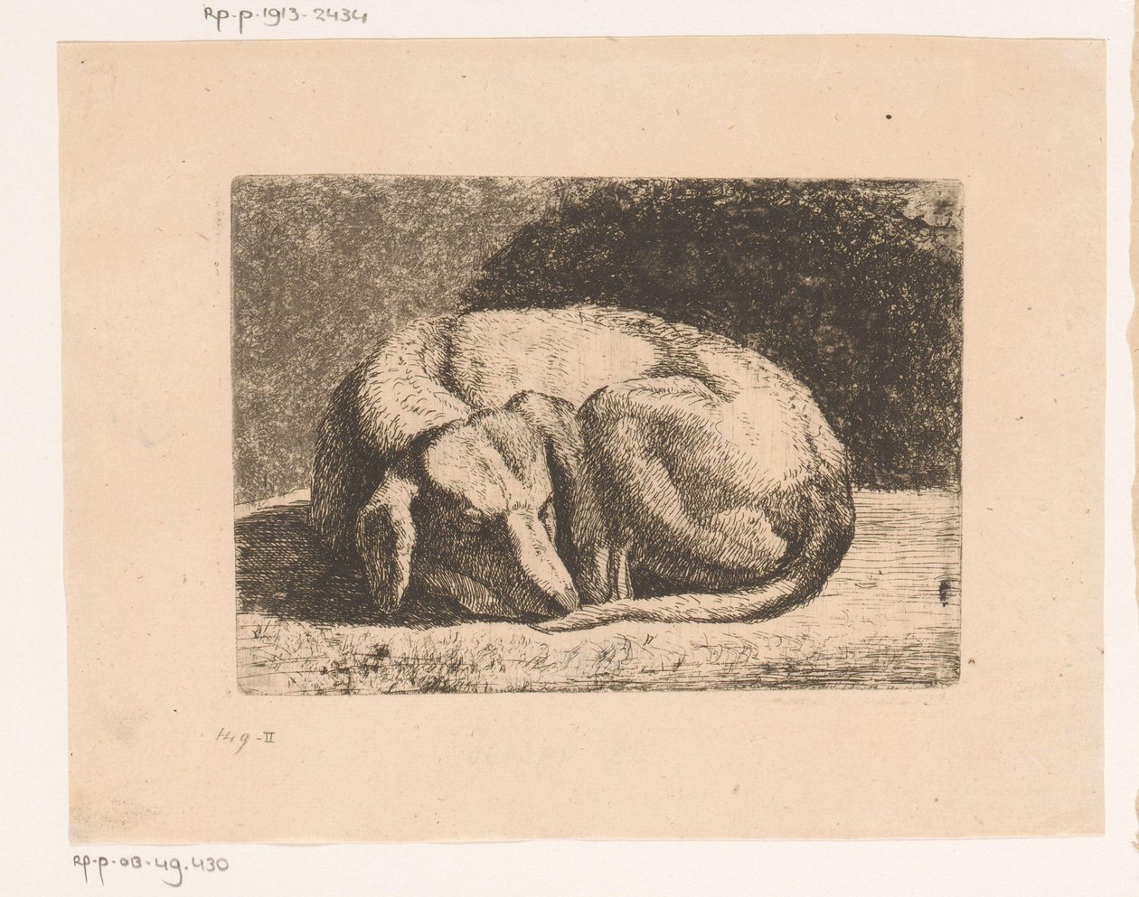 sovende hund av Hendrik Jozef Franciscus van der Poorten