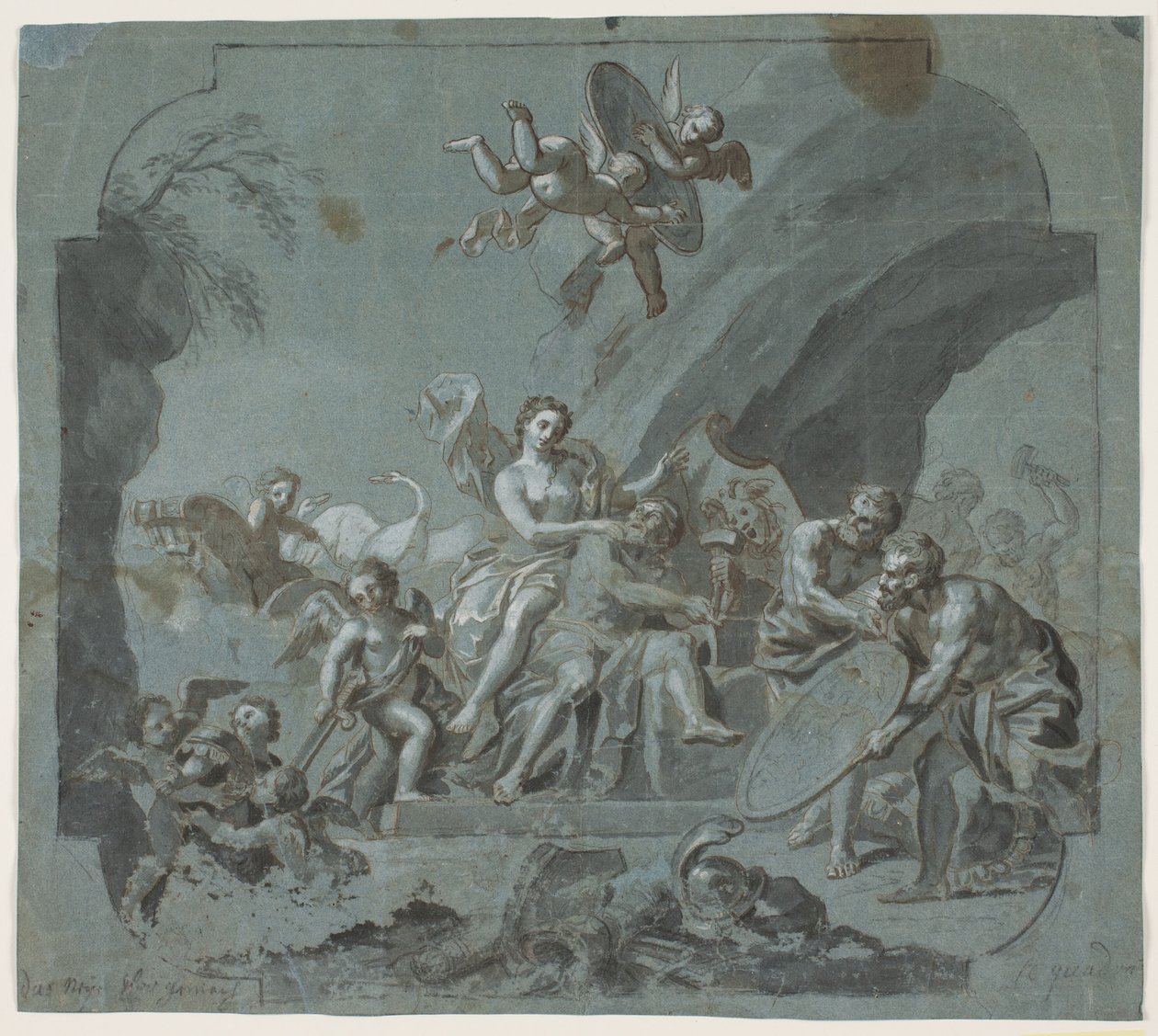 Venus og Vulcan av Hendrik Krock