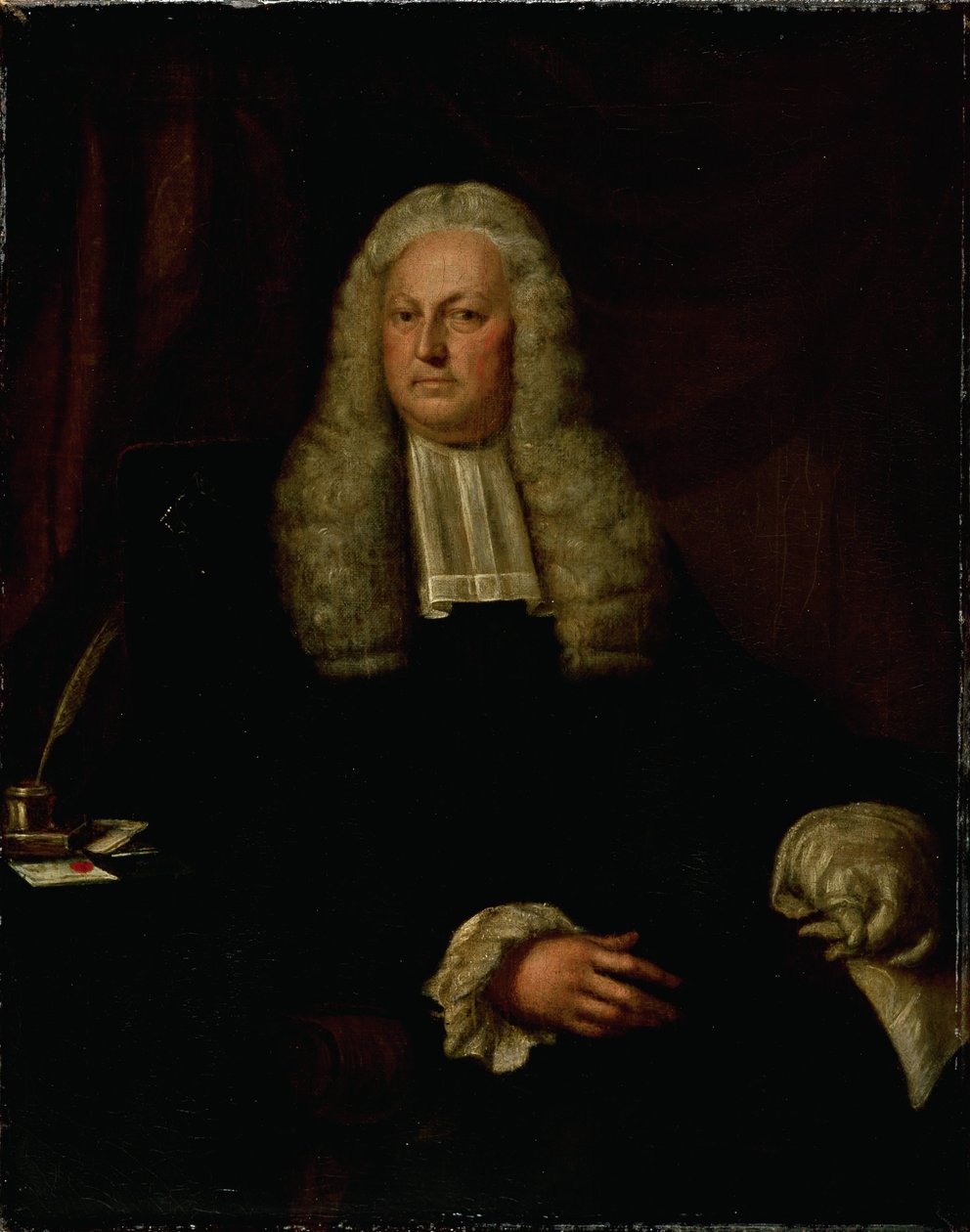 Portrett av Harmen Hendrik van de Poll, borgmester i Amsterdam av Hendrik Pothoven