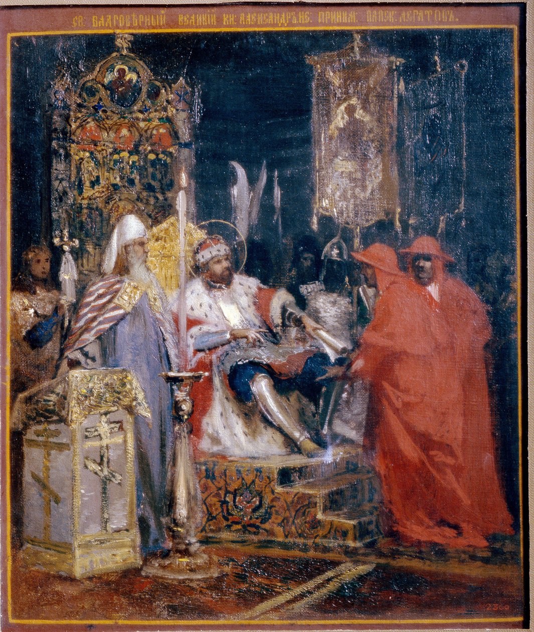Alexandre Nevsky (f.eks. fra Neva av Henryk Siemiradzki