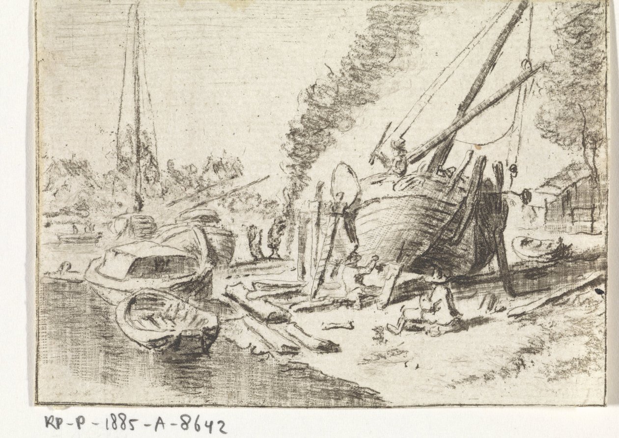 Scheepstimmerwerf A av Hendrik Spilman