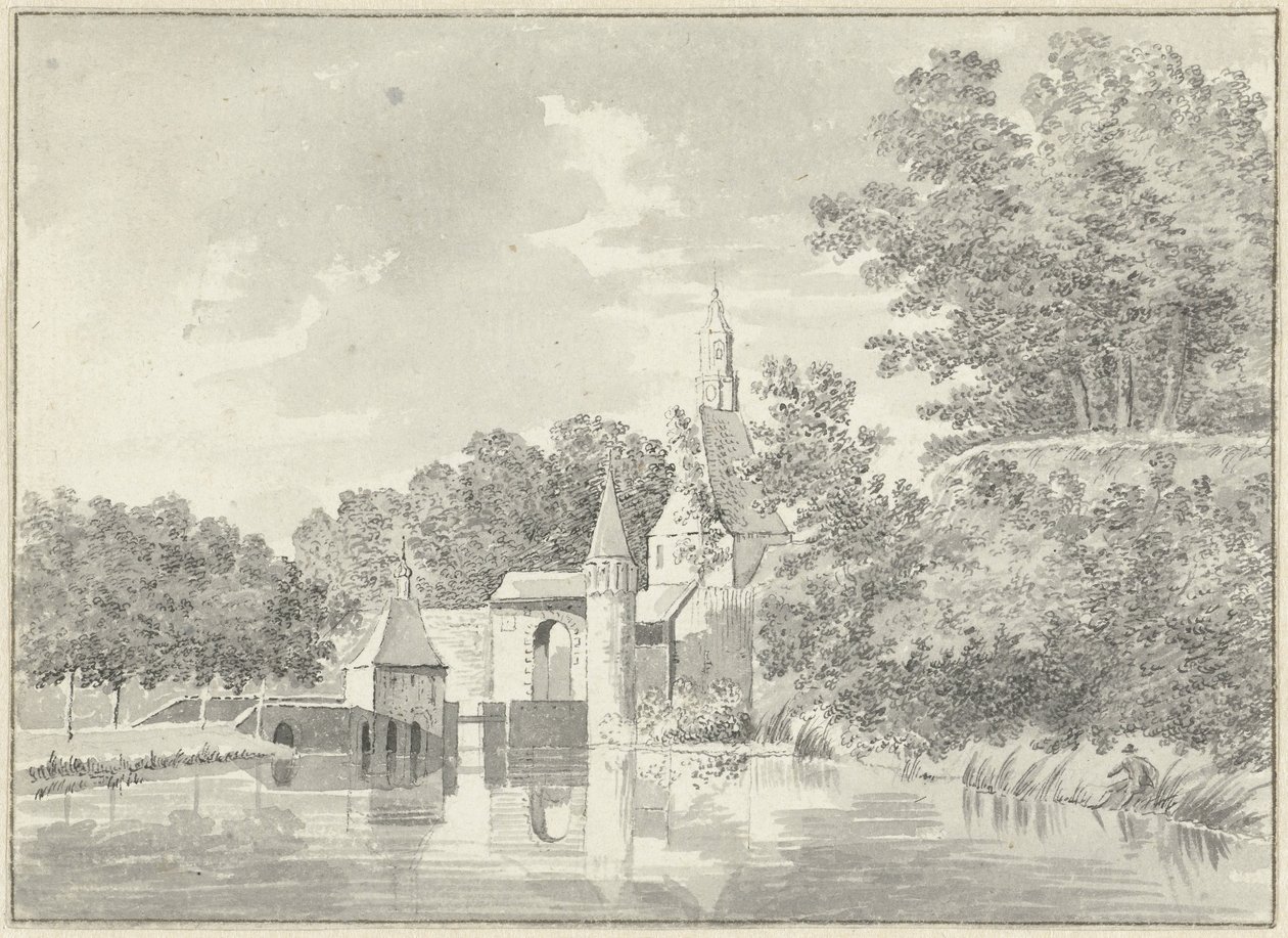 Burensche-porten i Tiel av Hendrik Tavenier