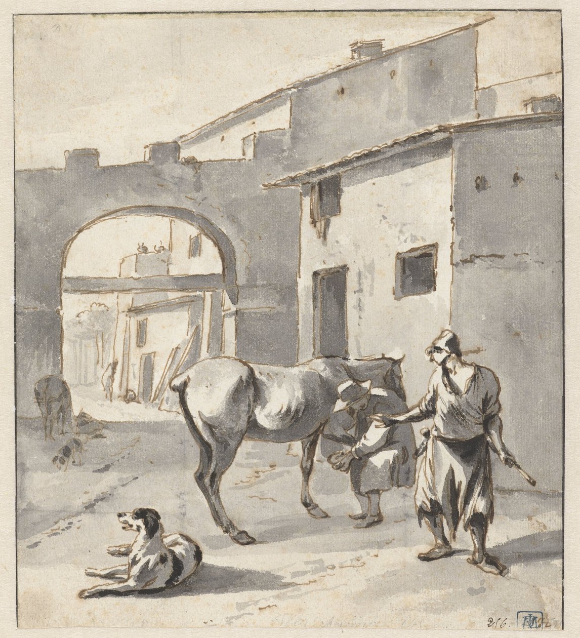 Smed i en italiensk by av Hendrik Verschuring