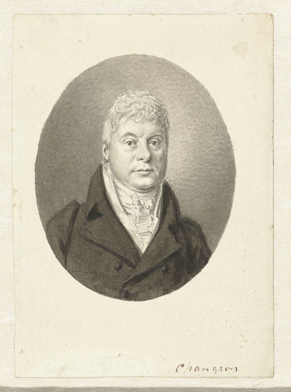 Portrett van F.D. Changuion av Hendrik Willem Caspari