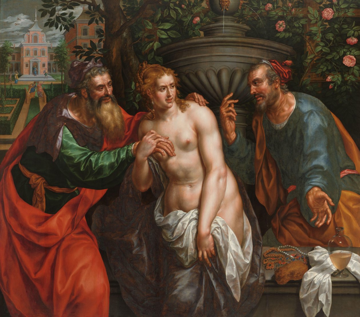 Susanna og de eldste av Hendrik de Clerck