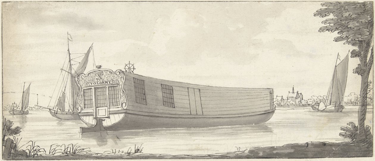 Det flygende fartøyet Volgh My av Hendrik de Leth