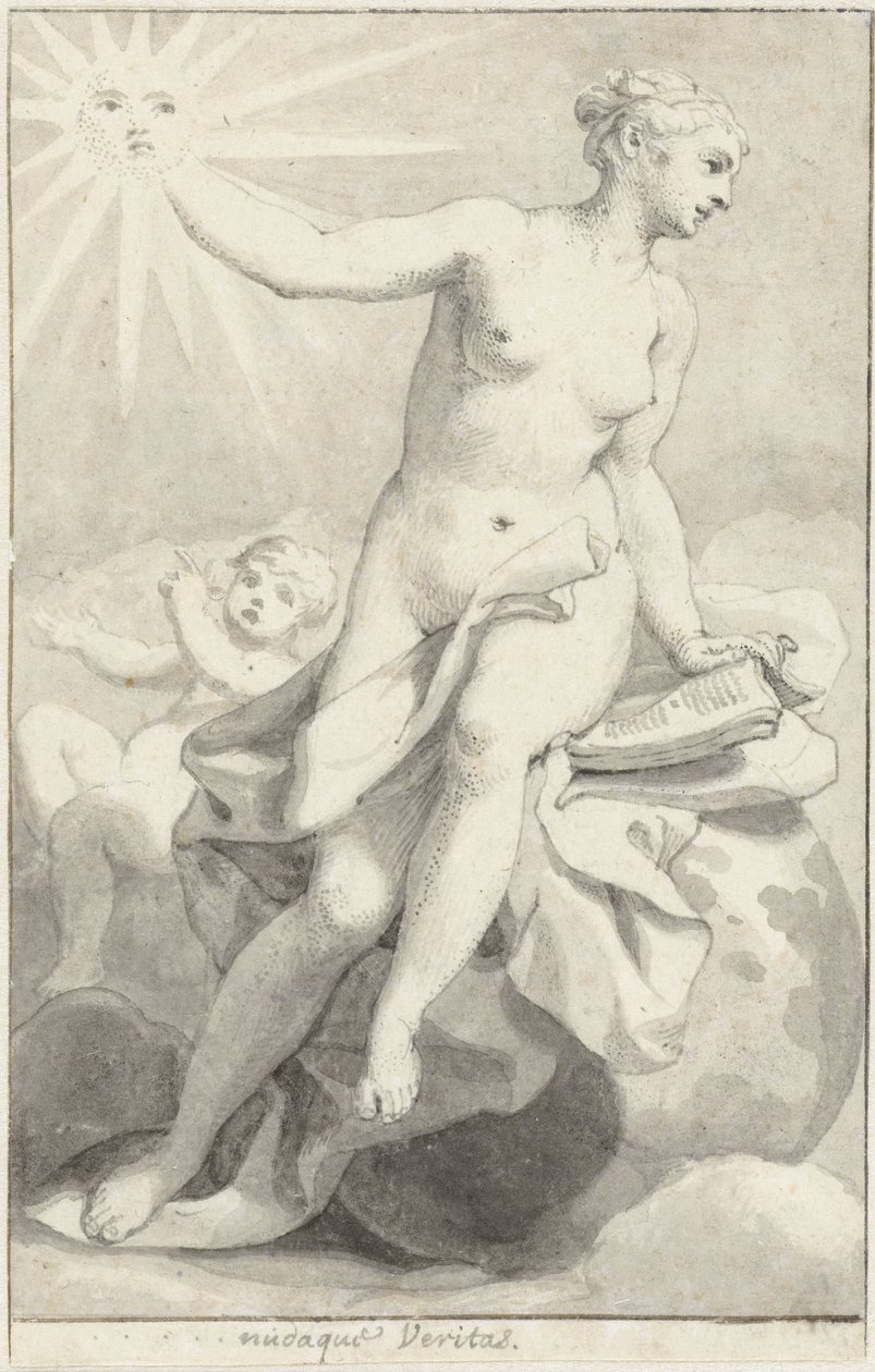 Sittende allegorisk kvinneskikkelse av Hendrik van Limborch