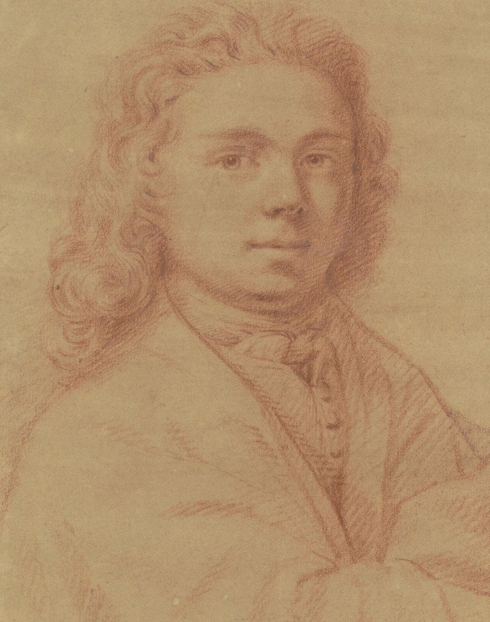 Selvportrett av tegneren Hendrik van der Vugt av Hendrik van der Vugt
