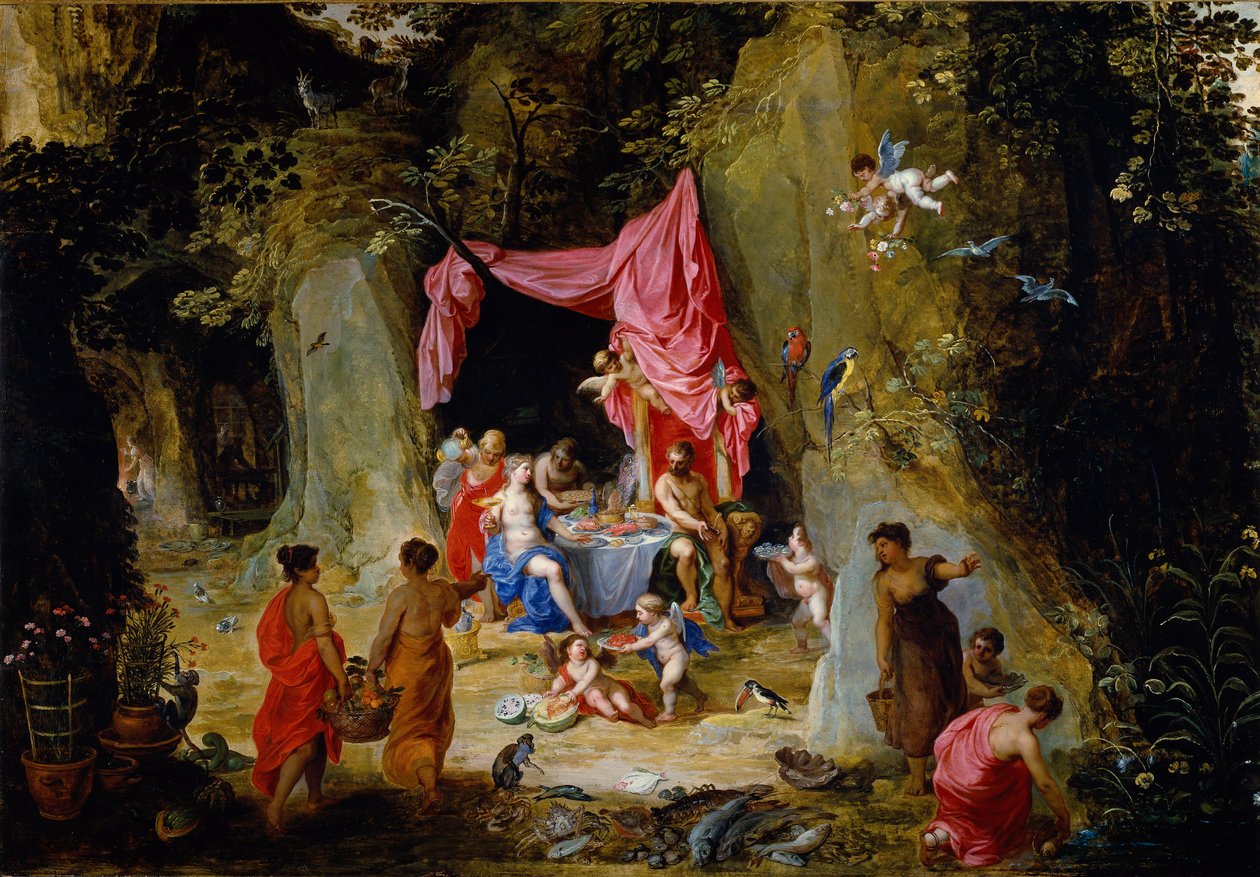 Ulysses og Calypso (maleri av Hendrik van the Elder Balen