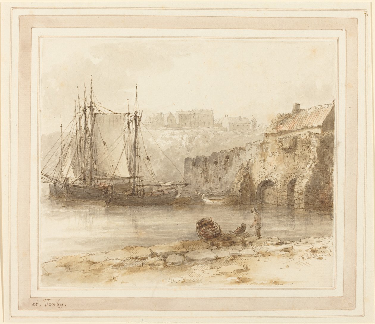 På Tenby av Heneage Finch 4th Earl of Aylesford