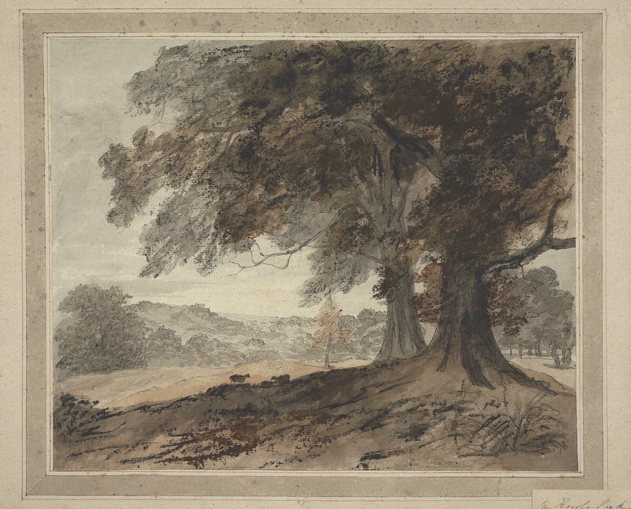 I Knole Park av Heneage Finch fourth Earl of Aylesford