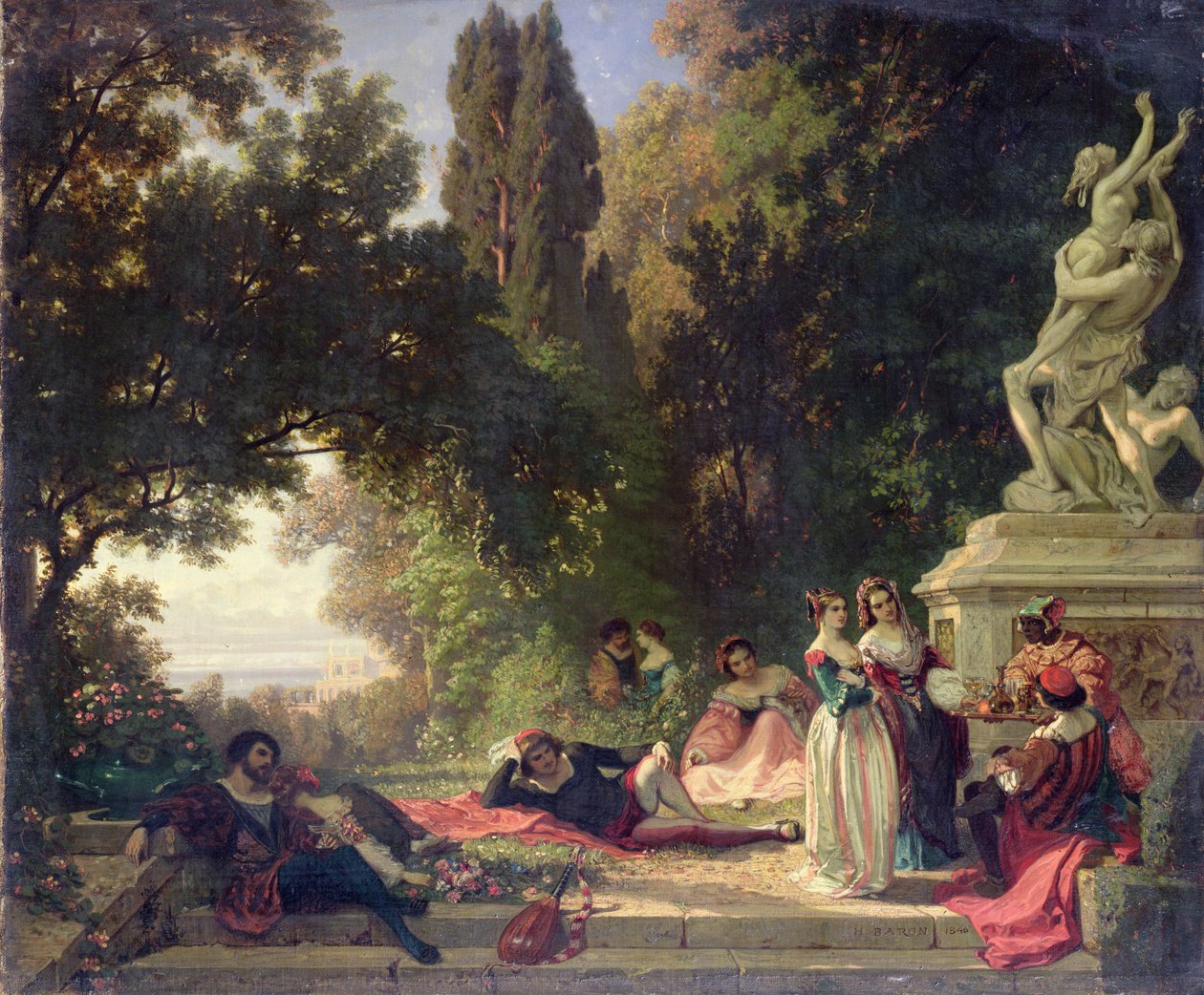 Vårfestival i Toscana av Henri Baron
