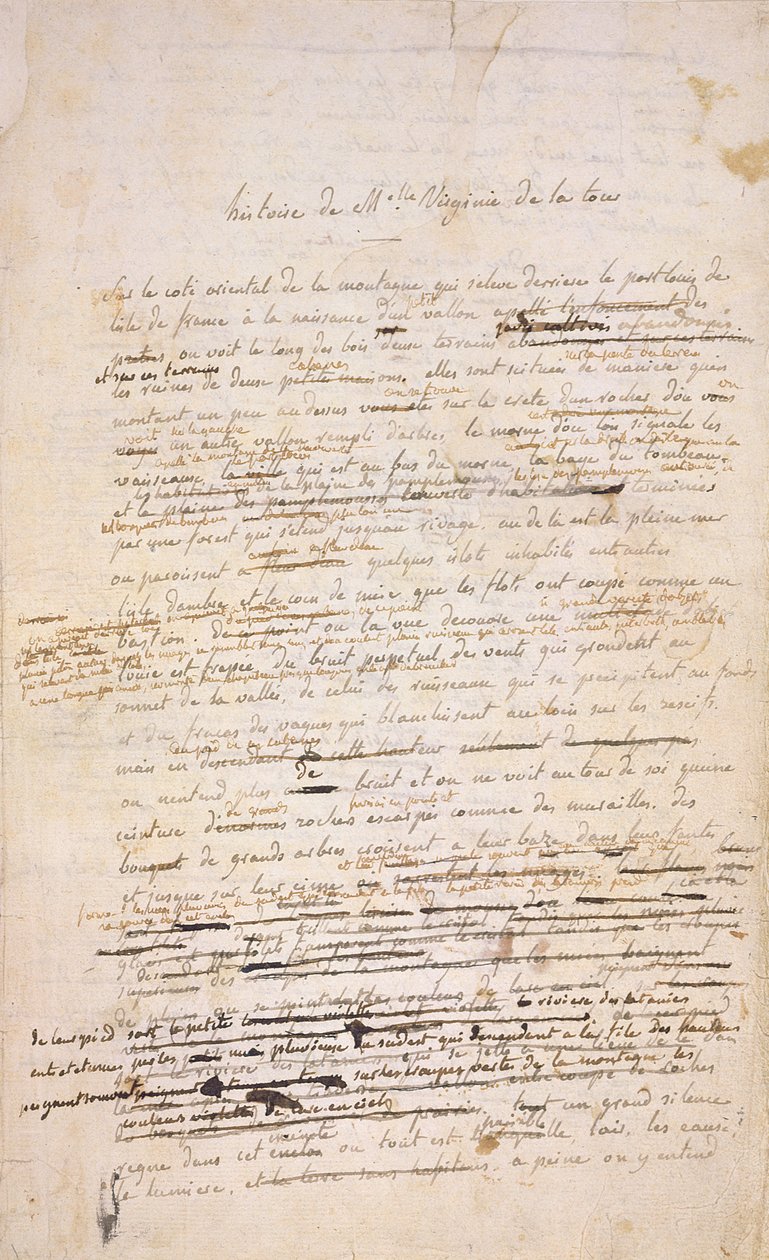 Åpningsside til Paul et Virginie, 1787 av Henri Bernardin de Saint Pierre