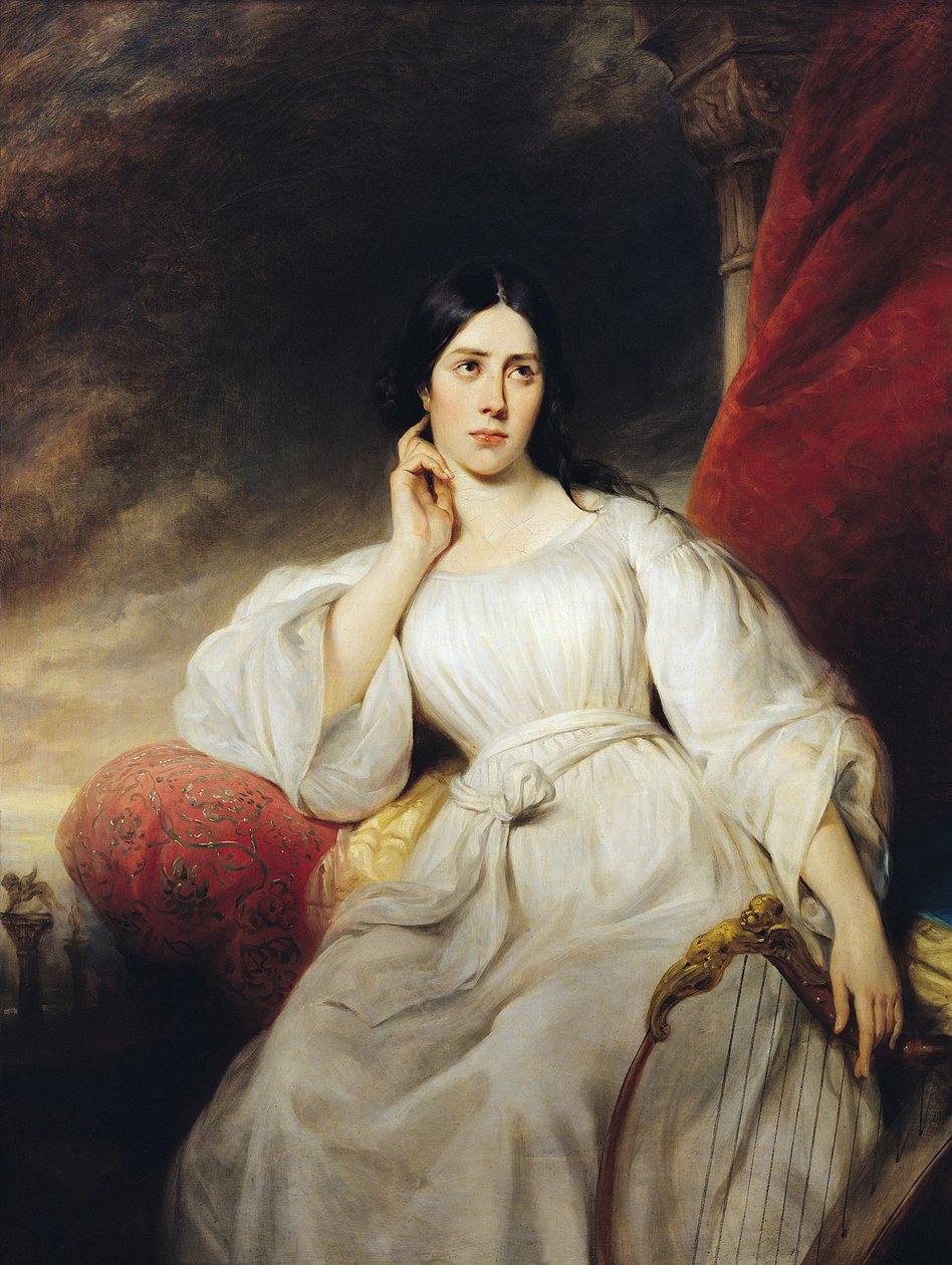 Madame Malibran (1808-36) i rollen som Desdemona, 1830 av Henri Decaisne