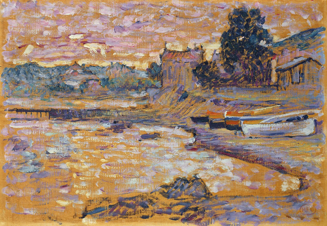 Le Lavandou, ca. 1908-09 av Henri Edmond Cross