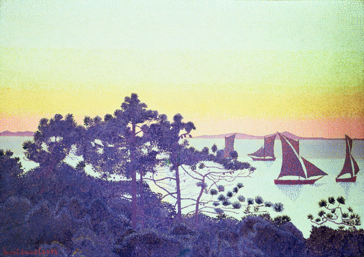 Pointe de la Galere, 1891-92 av Henri Edmond Cross