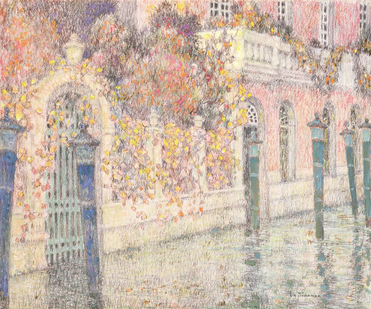Venezia av Henri Eugene Augustin Le Sidaner