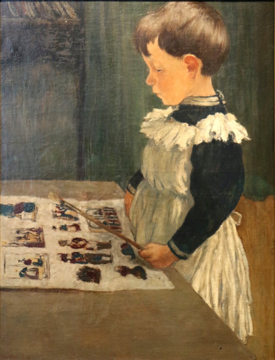 Portrett av Louis Charles Crespinr av Henri Jacques Edouard Evenepoel