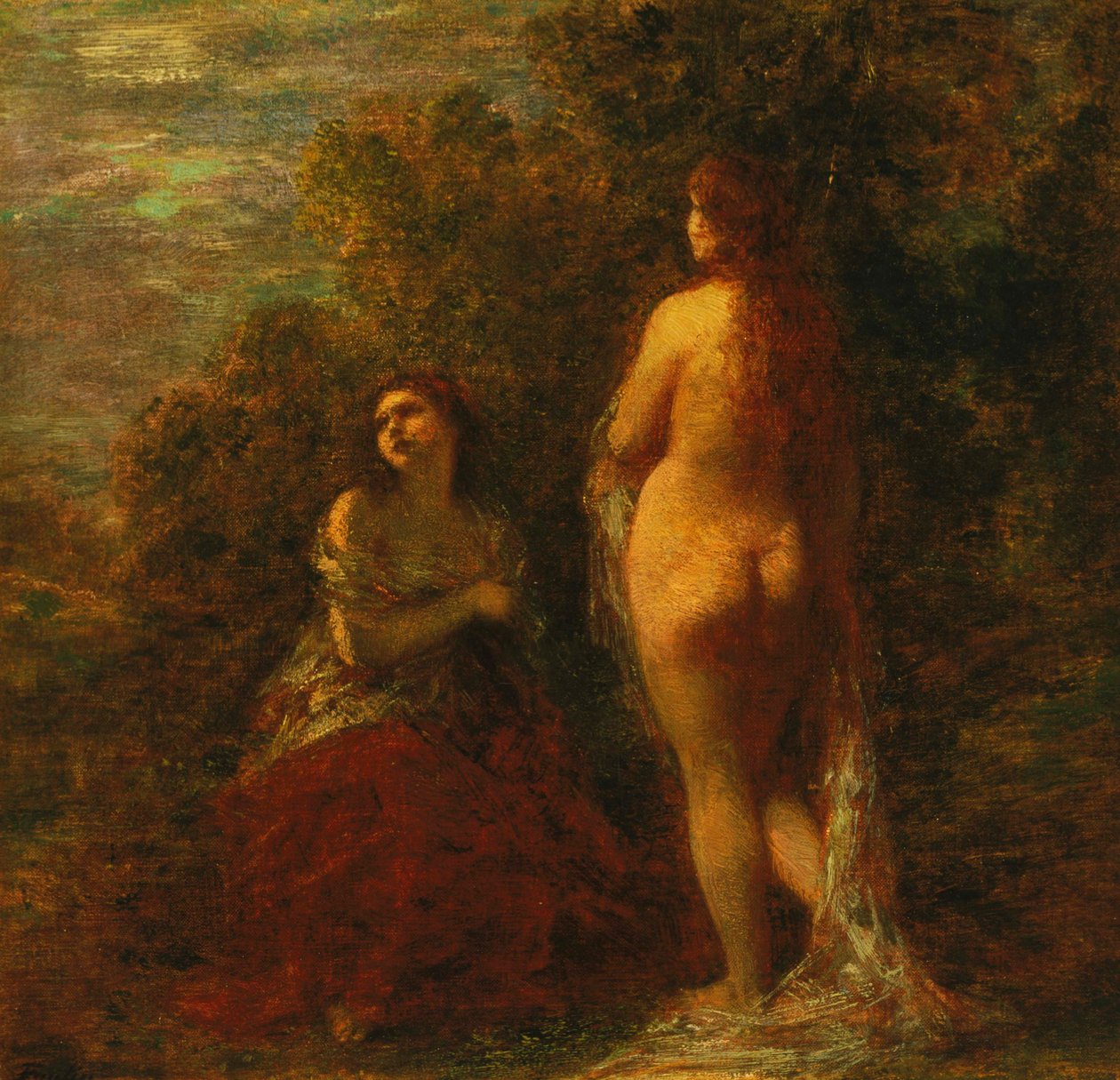 Soloppgang av Ignace Henri Jean Fantin Latour