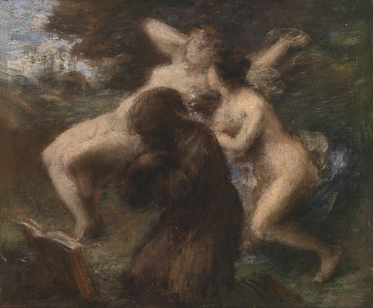 Fristelsen til St. Anthony av Ignace Henri Jean Fantin Latour