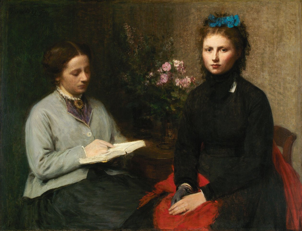 Lesingen av Ignace Henri Jean Fantin Latour