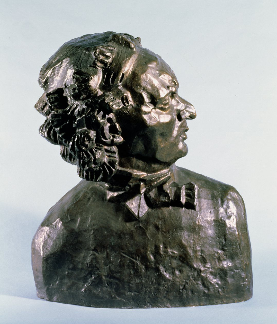 Alfred Wolmark (1877-1961) 1913 (bronse) av Henri Gaudier Brzeska