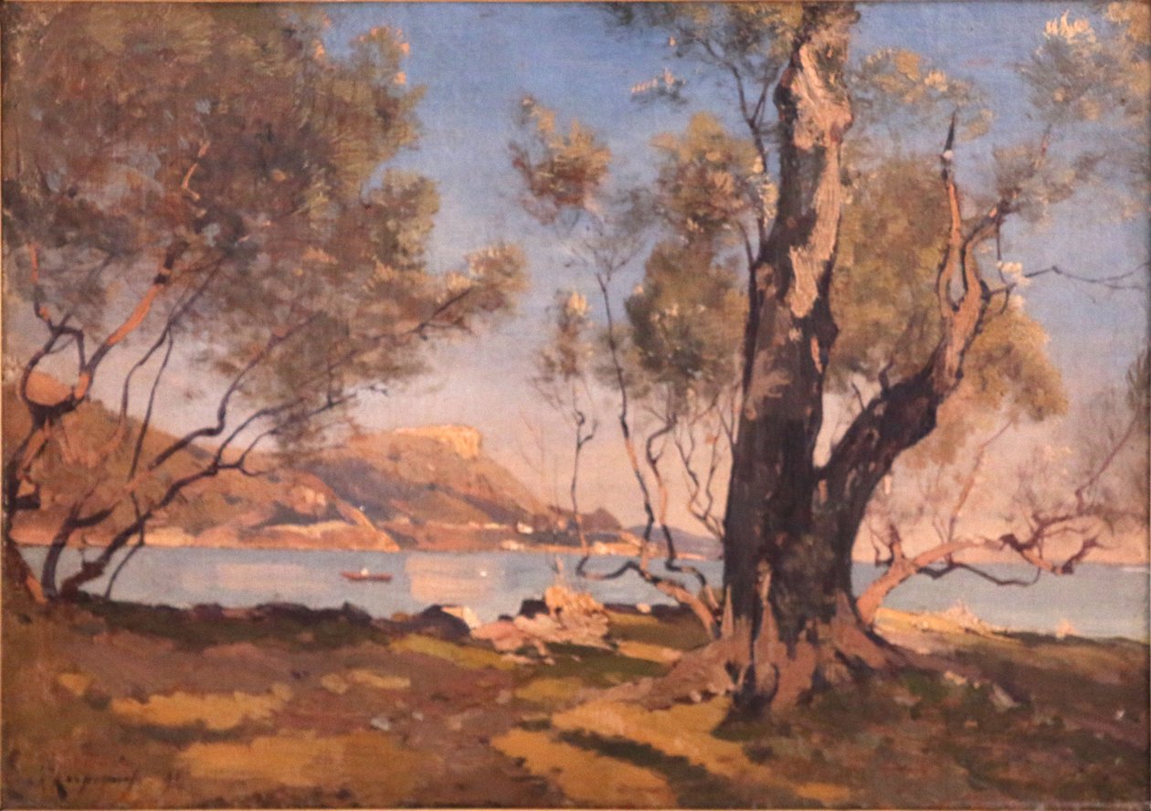 Trær i Beaulieu. av Henri Joseph Harpignies