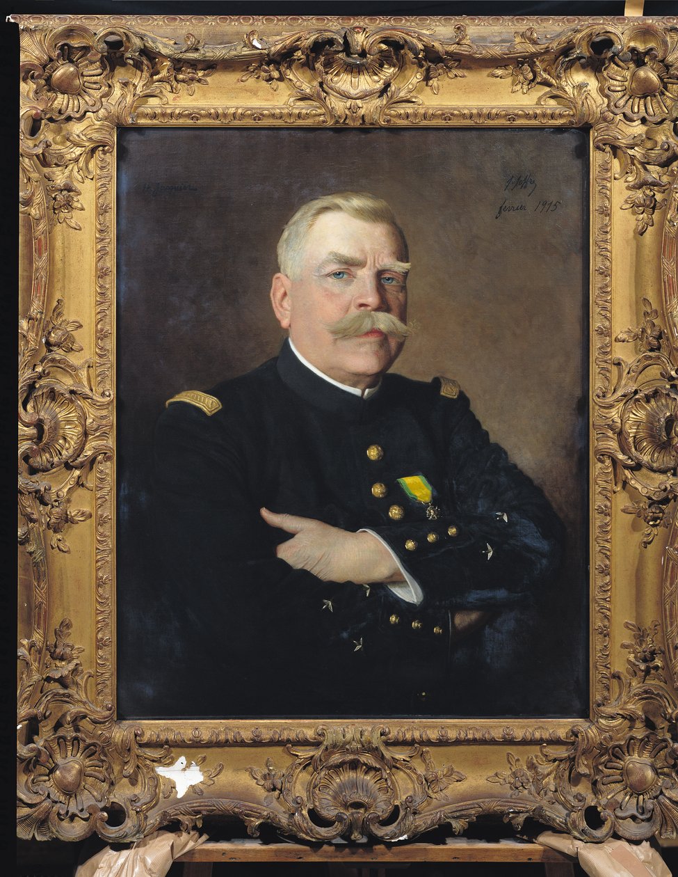 Joseph Joffre (1852-1931) 1915 av Henri Jacquier