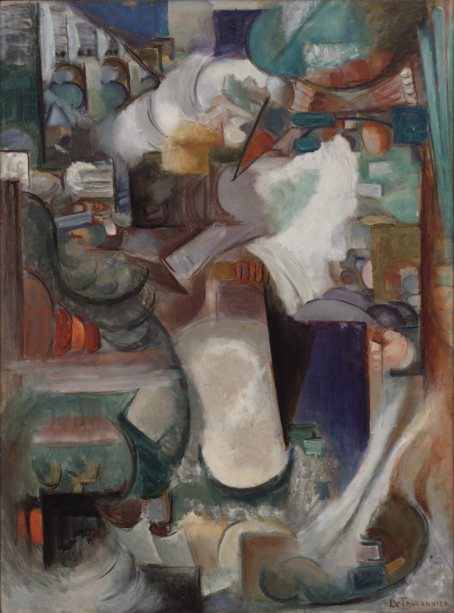 Jager av Henri Victor Gabriel Le Fauconnier