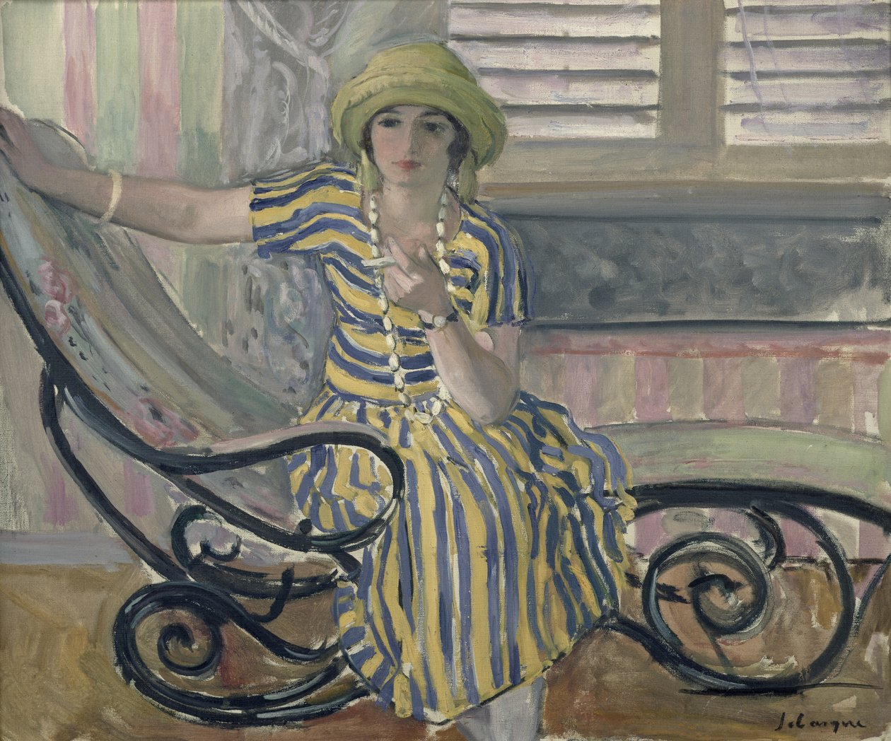 Sigaretten av Henri Lebasque