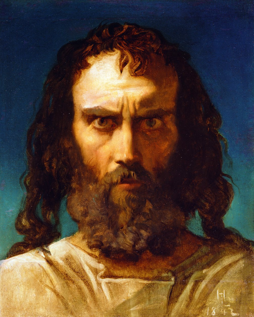 En helgen, 1842 av Henri Lehmann